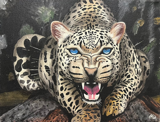 "Patience"- Original Acrylic on Canvas 11"x14"